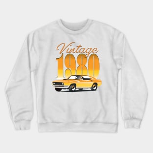 Vintage 1980 Crewneck Sweatshirt